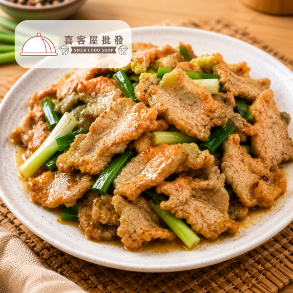 沙茶炒松阪豬(150g)01 沙茶炒松阪豬(150g)