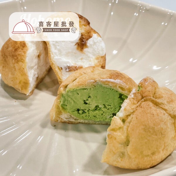 甜點_工作區域 1 複本 72 日本榮屋北海道抹茶鮮奶油泡芙(10個裝)